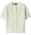 LMTD Cardigan - Strik - NlfKave - Antique White