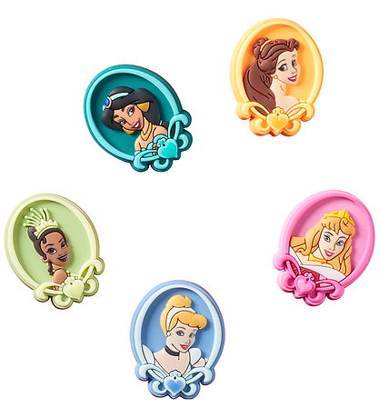 Crocs Vedhæng - Disney Prinsesser - 5-pak