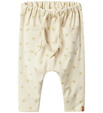 Lil Atelier Bukser - Rib - Loose - NbmGago - Turtledove