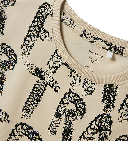 Name It T-shirt - NmmLeander - Peyote m. Bogstaver