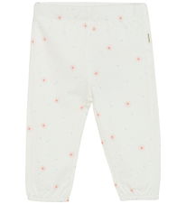 Minymo Sweatpants - Viskose/Bomuld - Marshmallow White