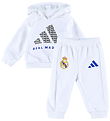 adidas Performance Sweatsæt - Real Madrid - Hvid/Sort/Croyal