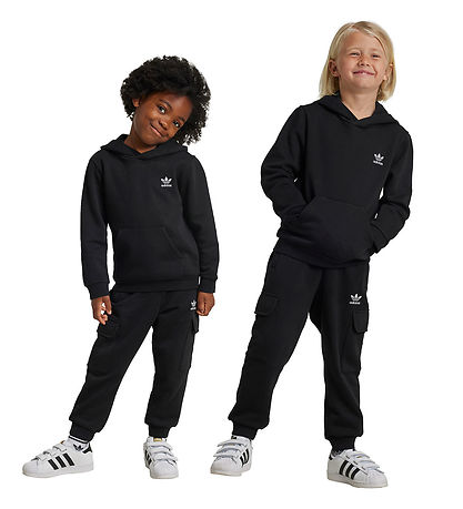 adidas Originals Sweatsæt - Hoodie FZ Cargo - Sort