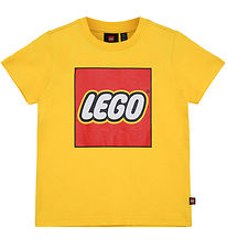 LEGO® Wear T-shirts - LWTano 631 - Gul m. Logo