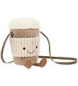 Jellycat Skuldertaske - 20x9 cm - Amuseable Coffee-To-Go