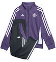 adidas Performance Træningssæt - MUFC TK SUIT I - Aurplu/Sort