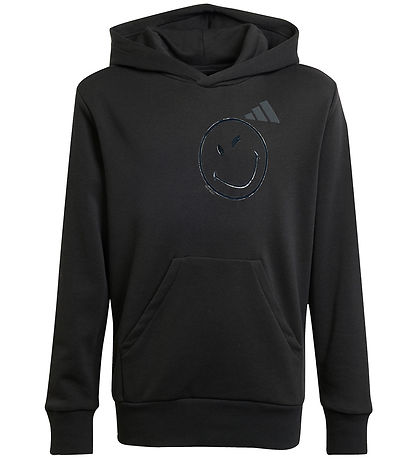 adidas Performance Hættetrøje - J SMI - Sort/Hvid