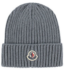 Moncler Hue - Uld - Gråmeleret