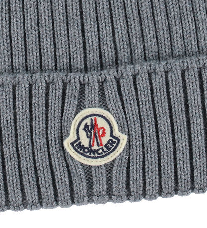 Moncler Hue - Uld - Gråmeleret