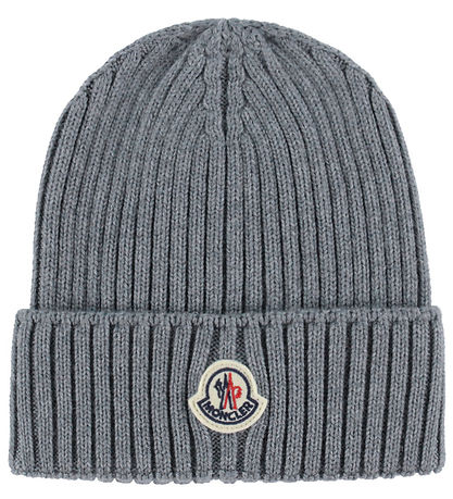 Moncler Hue - Uld - Gråmeleret