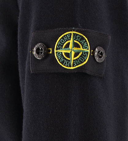 Stone Island Bluse - Uld - Navy