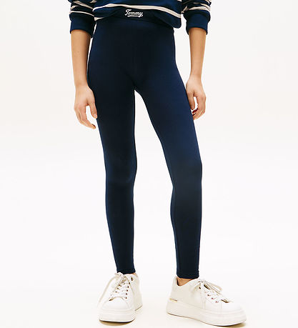 Tommy Hilfiger Leggings - Sweat - Dark Night Navy
