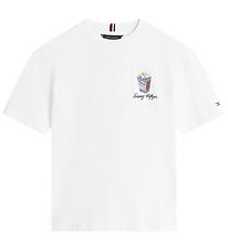 Tommy Hilfiger T-shirt - Photo Print - Hvid