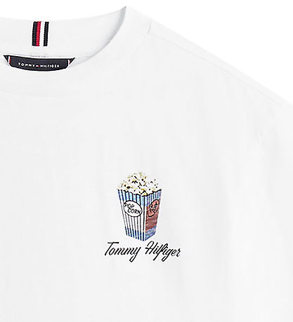 Tommy Hilfiger T-shirt - Photo Print - Hvid