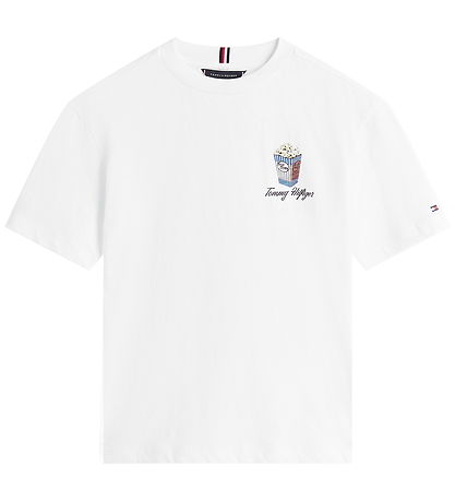 Tommy Hilfiger T-shirt - Photo Print - Hvid