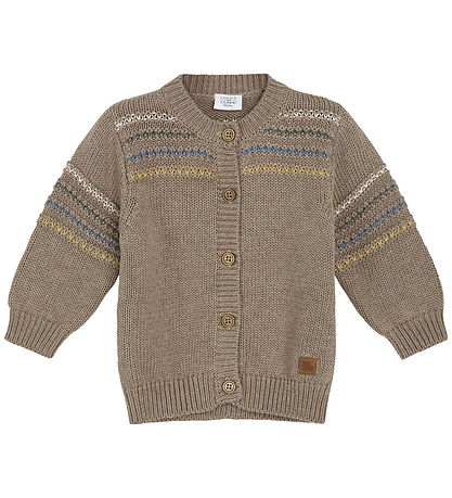 Gilet Hust and Claire - Tricoté - Charlie - Castor