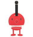 Hoptimist Suitcase tag - Red