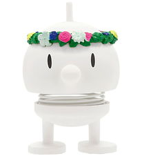 Hoptimist Midtsommer Bumble - Small - 7,5 cm - Hvit