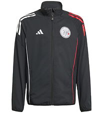 adidas Performance Træningsjakke - AJAX PRE JKTY - Sort/Hvid/Bol
