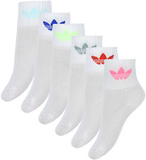 adidas Originals Strømper - 6-pak - Hvid