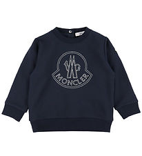 Moncler Sweatshirt - Navy m. Logo