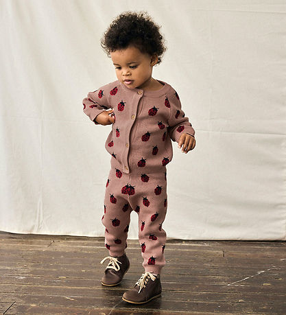 Lil' Atelier Cardigan - Strik - NbfLulio - Misty Rose