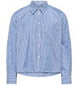 Kids Only Overhemd - KogEma - Bright White/Mazarine Blue