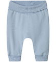 Name It Sweatpants - NbmTasalle - Dusty Blue