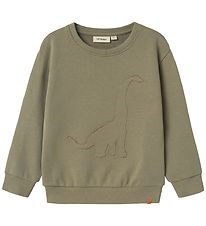 Lil Atelier Sweatshirt - NmmJobo - Overland Trek m. Dinosauer