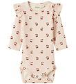 Lil Atelier Body l/æ - Rib - Noos - NbfLavo - Silver Peony m. Ki