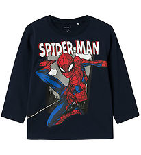 Name It Bluse - Noos - NmmJuice - Spiderman - Navy Blazer