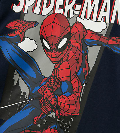 Name It Bluse - Noos - NmmJuice - Spiderman - Navy Blazer