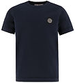 Stone Island T-shirt - Navyblå m. Logo