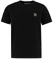 Stone Island T-shirt - Sort m. Logo