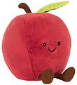 Jellycat Bamse - 16x14 cm - Amuseables Apple - Rød