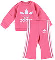 adidas Originals Sweatsæt - Loose Crew Set - Pnkfus