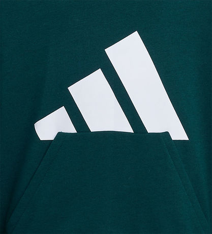 adidas Performance Hættetrøje - J BL FT HD - Aurivy/Hvid