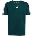 adidas Performance T-shirt - J 3S - Aurivy/Hvid