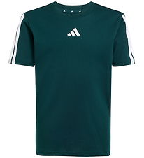 adidas Performance T-shirt - J 3S - Aurivy/Hvid