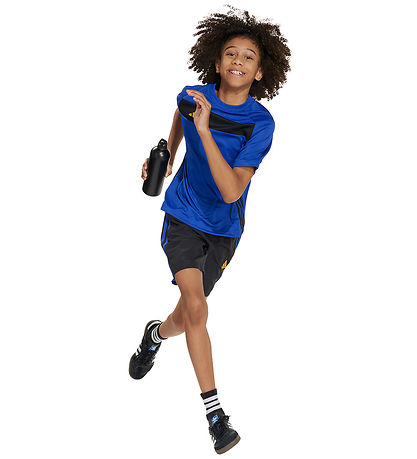 adidas Performance T-shirt - Tiro ES - Selubl/Sort/Creyel