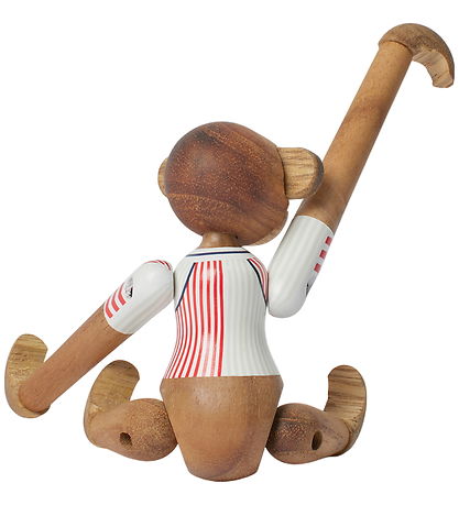 Kay Bojesen Træfigur - Abe -  DBU 86 Away - Mini - Teak/Limba