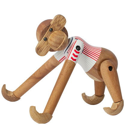 Kay Bojesen Træfigur - Abe -  DBU 86 Away - Mini - Teak/Limba