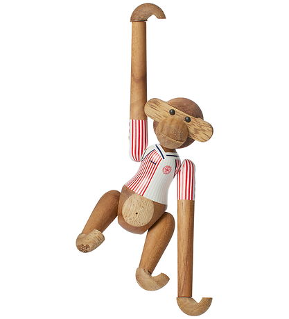 Kay Bojesen Træfigur - Abe -  DBU 86 Away - Mini - Teak/Limba