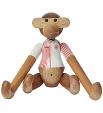 Kay Bojesen Træfigur - Abe - DBU 86 Away - Lille - Teak/Limba