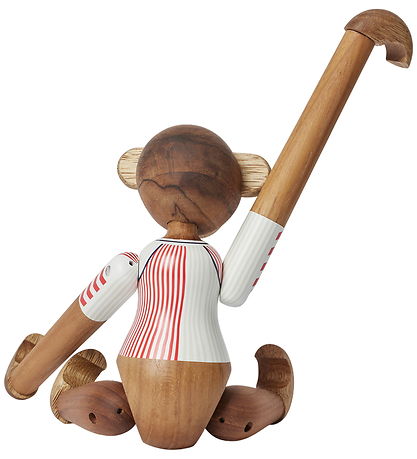 Kay Bojesen Træfigur - Abe - DBU 86 Away - Lille - Teak/Limba