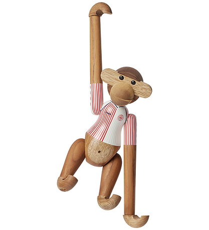 Kay Bojesen Træfigur - Abe - DBU 86 Away - Lille - Teak/Limba