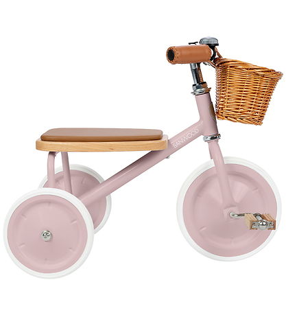 Banwood Trehjulet Cykel - Trike - 3-6 År - Dustypink