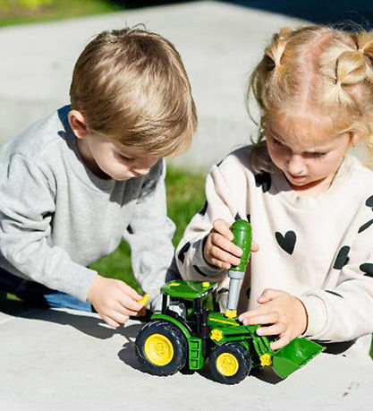 John Deere Traktor m. Frontlæsser