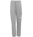 adidas Performance Sweatpants - J BL FT PT - Mgreyh/Hvid