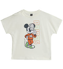 adidas Performance T-shirt - I DY MM - Mickey Mouse - Owhite/Lim